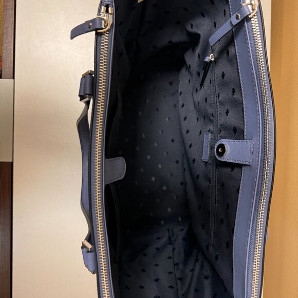 NWOT...kate spade LG, Newbury Lane Briar Tote Blueberry Cobbler - Picture 4 of 5